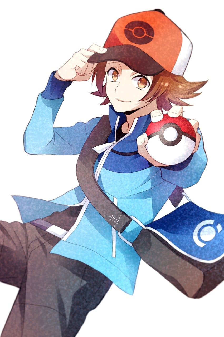 hilbert (pokemon and 1 more) drawn by yuuki_(yuuk_yume)