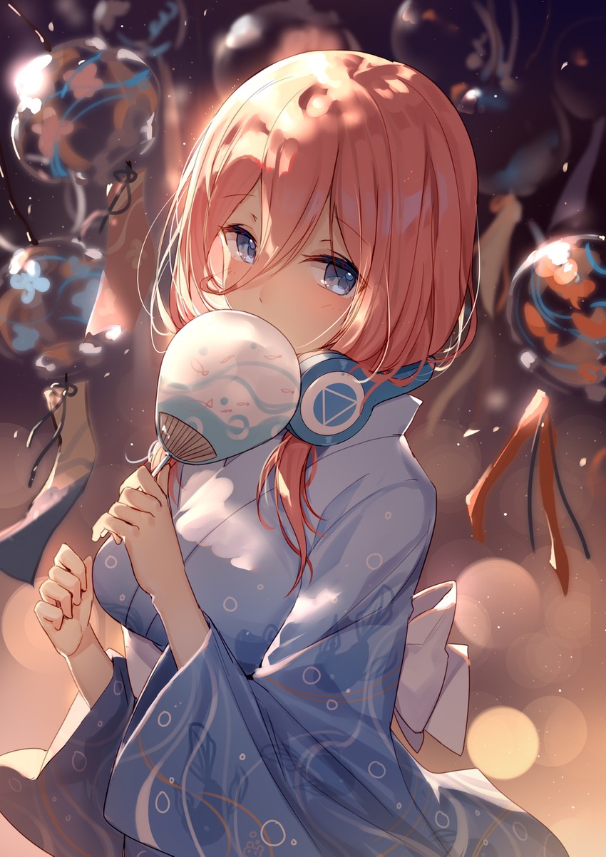 nakano miku (go-toubun no hanayome) drawn by bison_cangshu