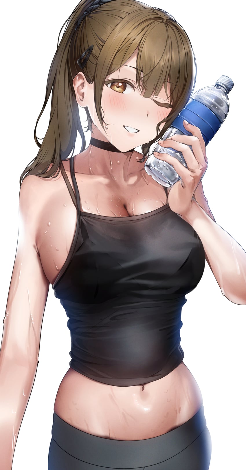 kuwayama chiyuki (idolmaster and 1 more) drawn by pol_winner