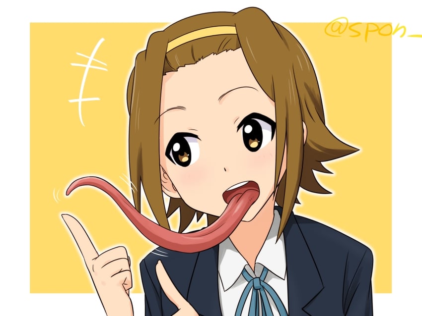tainaka ritsu (k-on!) drawn by supon