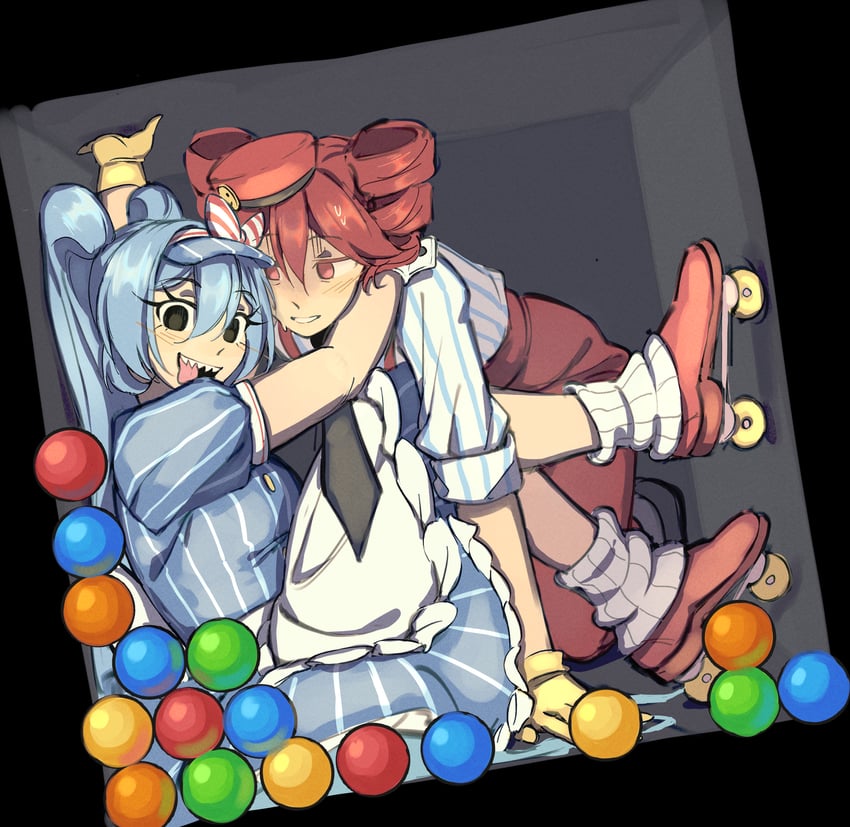 hatsune miku and kasane teto (vocaloid and 3 more) drawn by livpoid