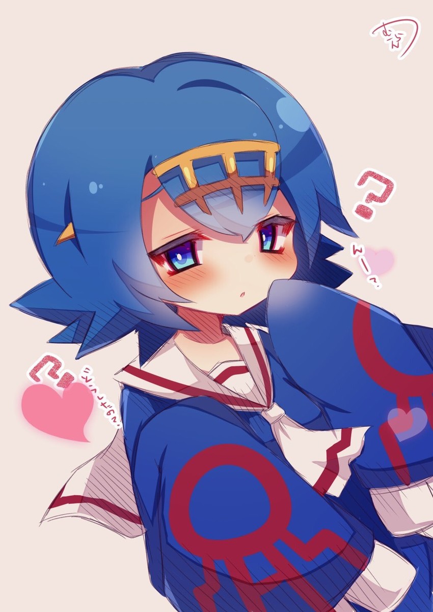 lana and kyogre (pokemon and 1 more) drawn by muuran