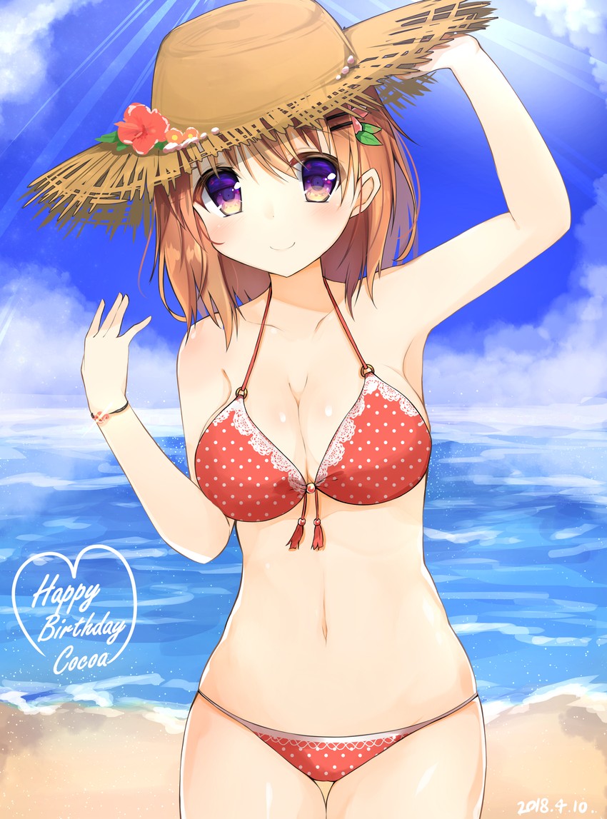 hoto cocoa (gochuumon wa usagi desu ka?) drawn by maru_usagi_(maruusagi22)