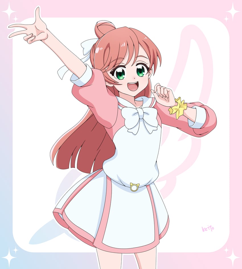 nijigaoka mashiro (precure and 1 more) drawn by sakuragawa3710