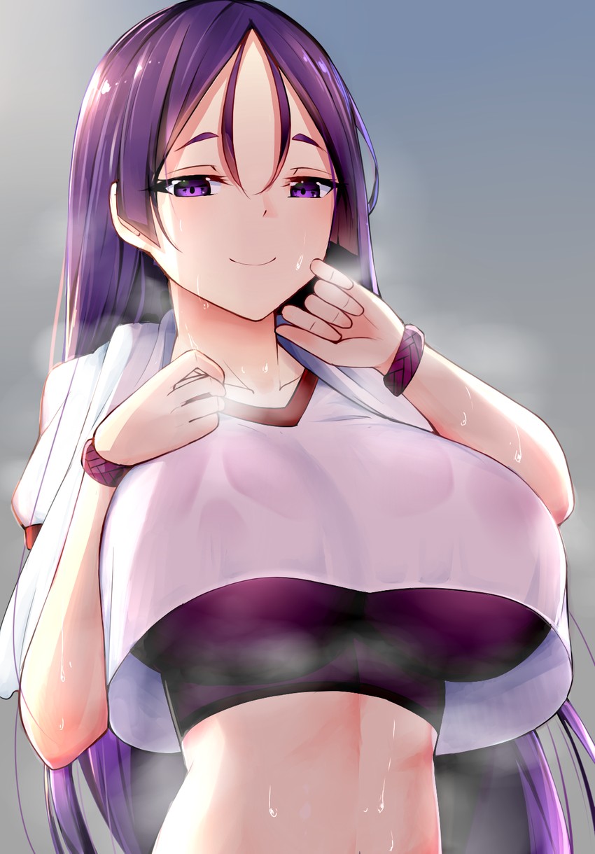 minamoto no raikou (fate and 1 more) drawn by chixiao