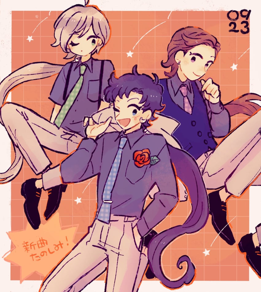 seiya kou, yaten kou, and taiki kou (bishoujo senshi sailor moon and 1 more) drawn by nobu_(25mark)
