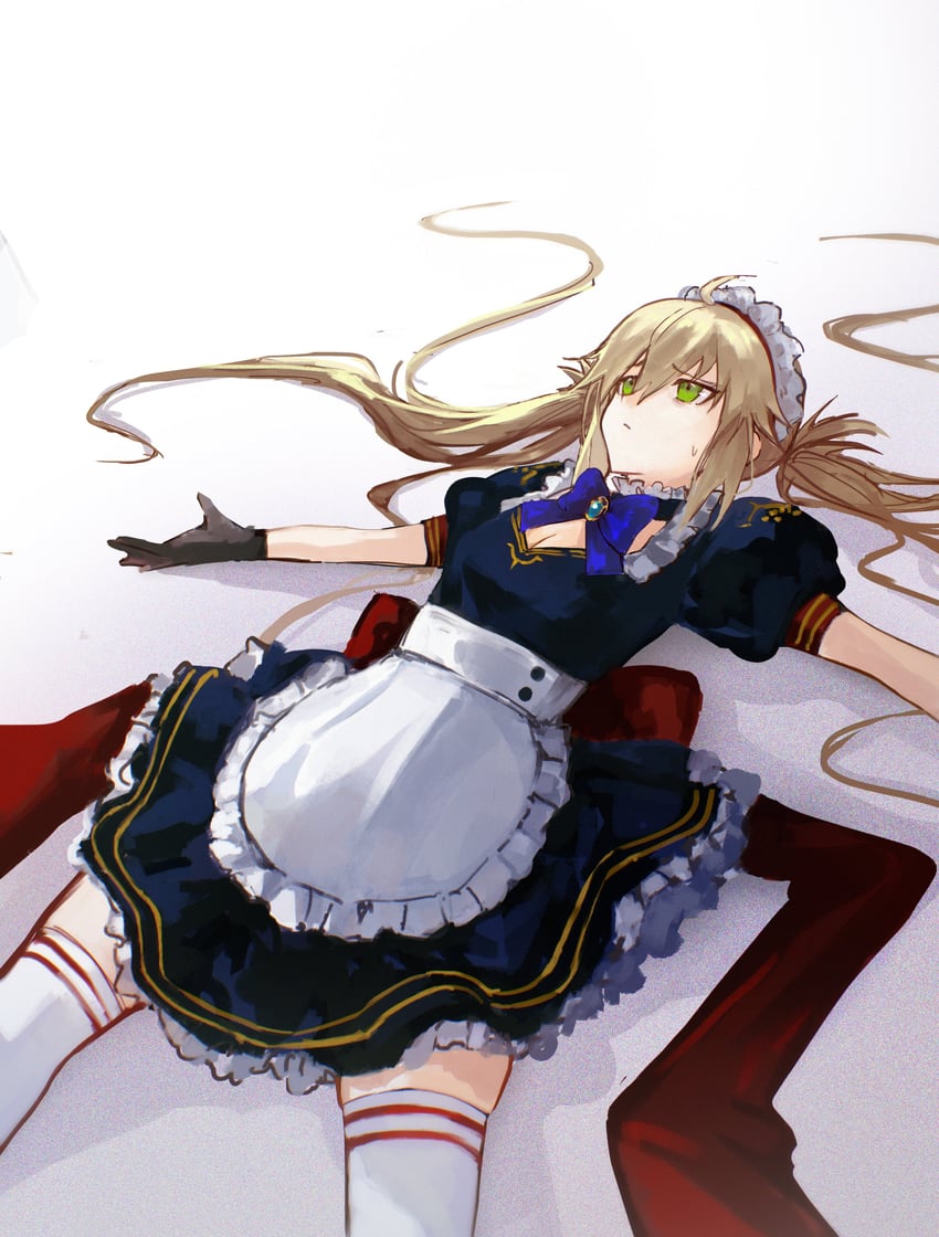 artoria pendragon and artoria caster (fate and 1 more) drawn by yotsutsu428
