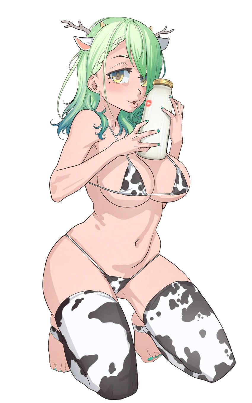 ceres fauna (hololive and 1 more) drawn by zedd_(zedgawr)