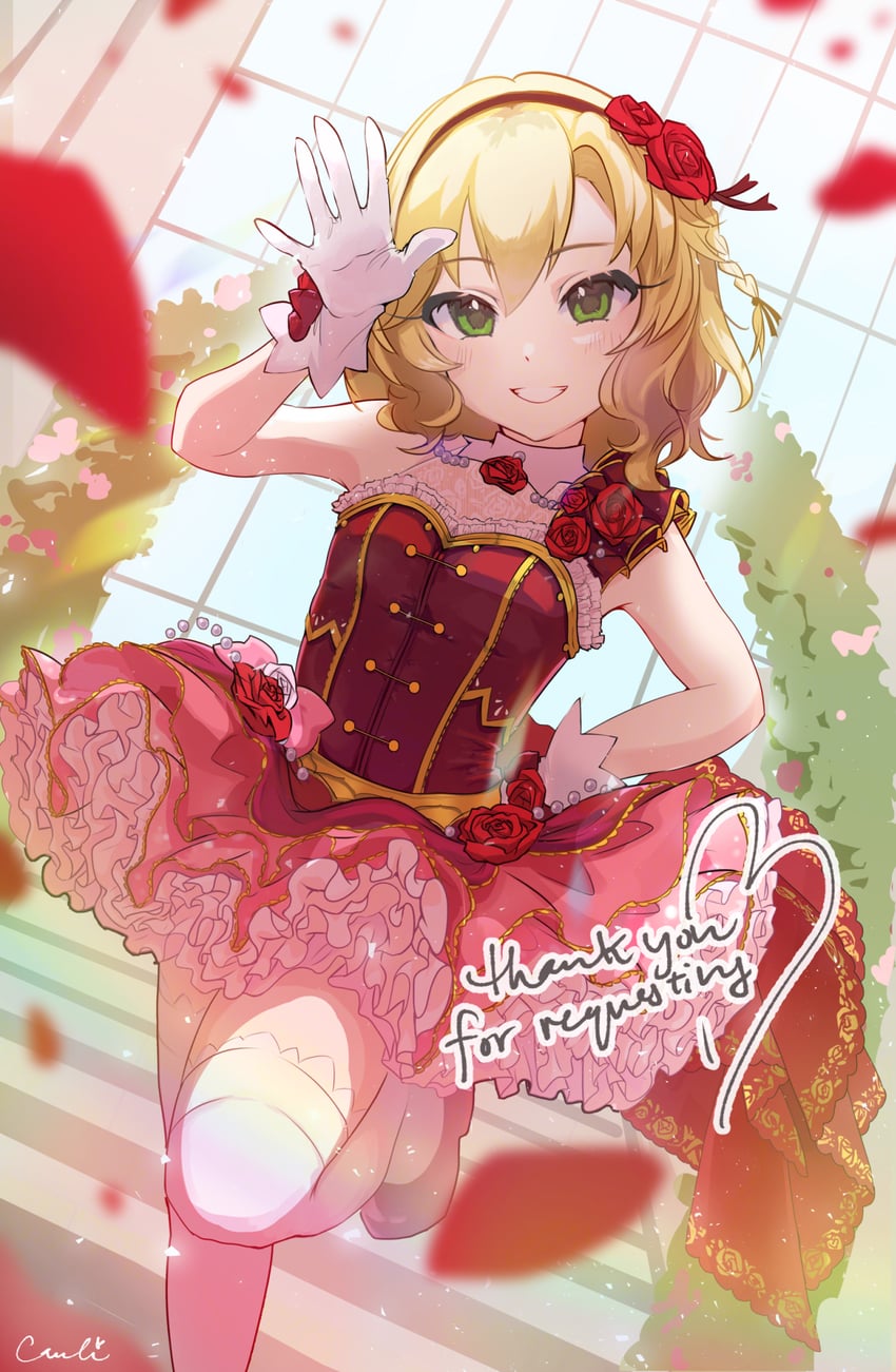 sakurai momoka (idolmaster and 2 more) drawn by cauli