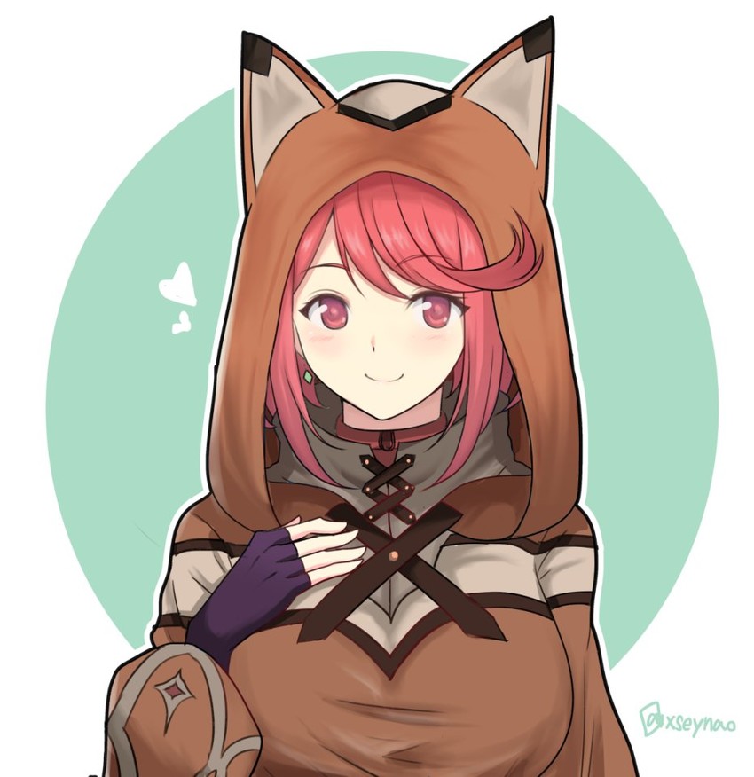 pyra (xenoblade chronicles and 1 more) drawn by mochimochi_(xseynao)