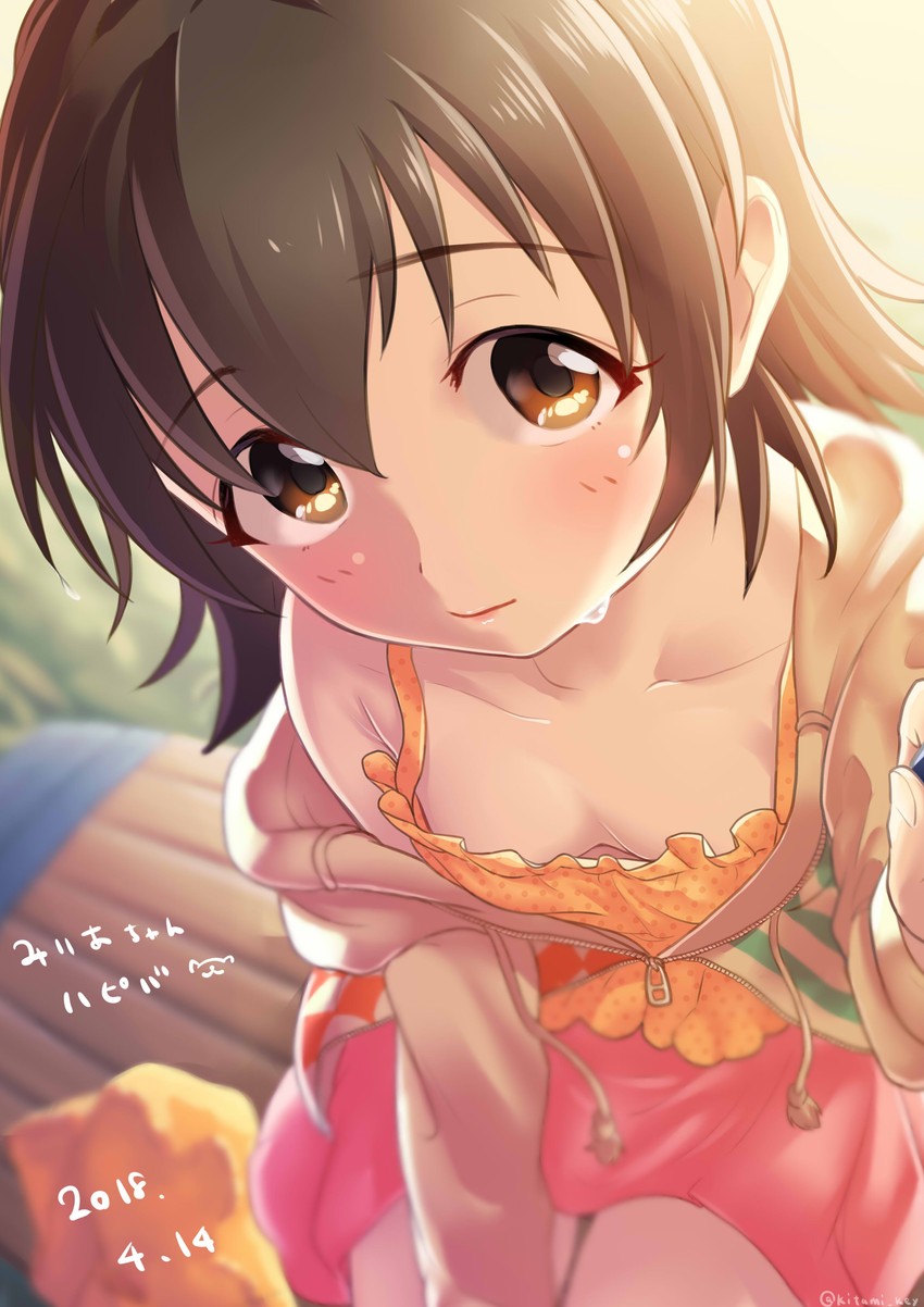 akagi miria (idolmaster and 1 more) drawn by kii_(fys-a)