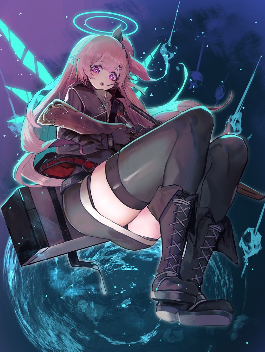 ambriel (arknights) drawn by bannouyakunta
