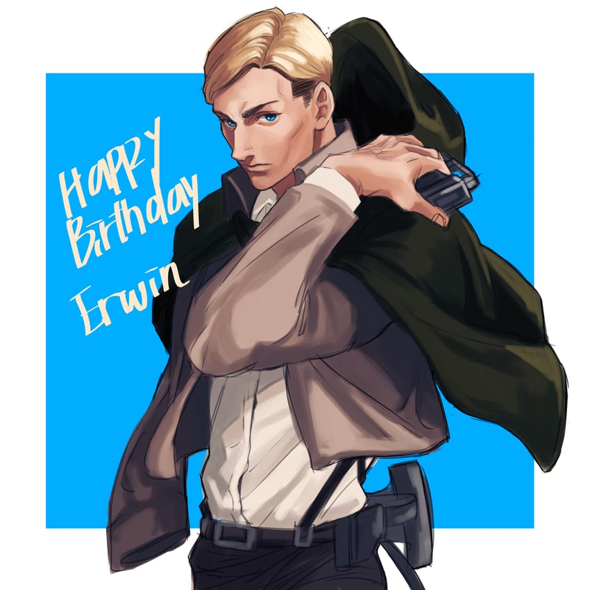 erwin smith (shingeki no kyojin) drawn by kogu_(nue_insideout)