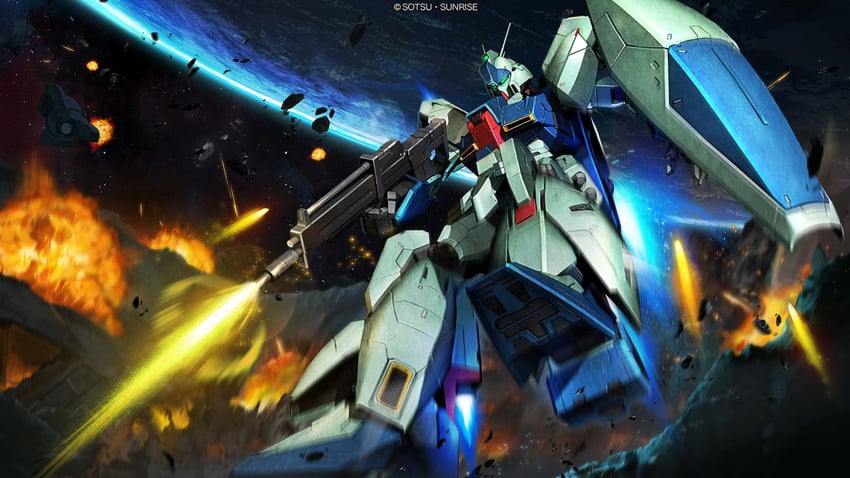 re-gz (gundam and 3 more) drawn by tenjin_hidetaka