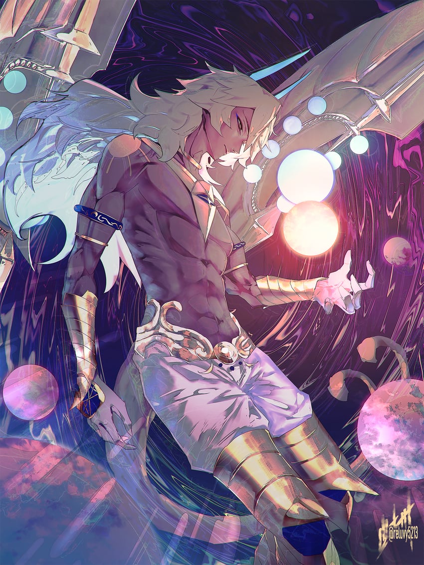 arjuna and arjuna alter (fate and 1 more) drawn by reluvy