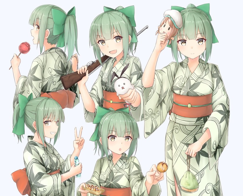 shimakaze, yuubari, and error musume (kantai collection) drawn by azuhira