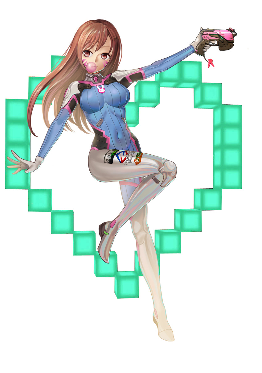 d.va (overwatch and 1 more) drawn by kyoungi_nyang