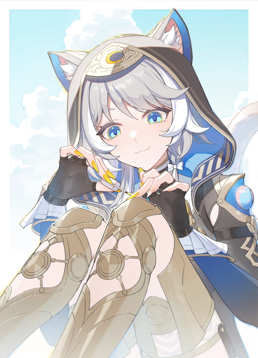 cipher (honkai and 1 more) drawn by rj_(lingshih10)