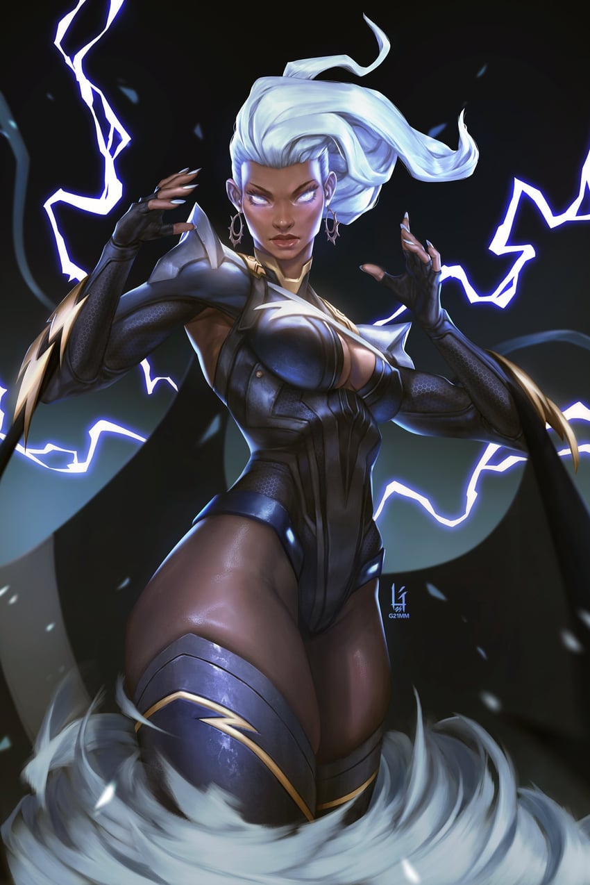 storm (marvel and 2 more) drawn by g21mm