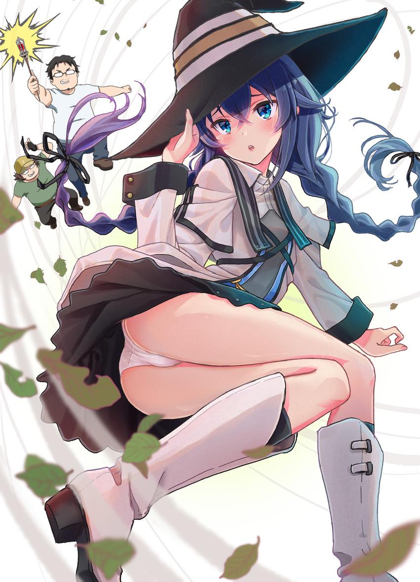 roxy migurdia, rudeus greyrat, and hashida itaru (mushoku tensei and 1 more) drawn by esozima_gari
