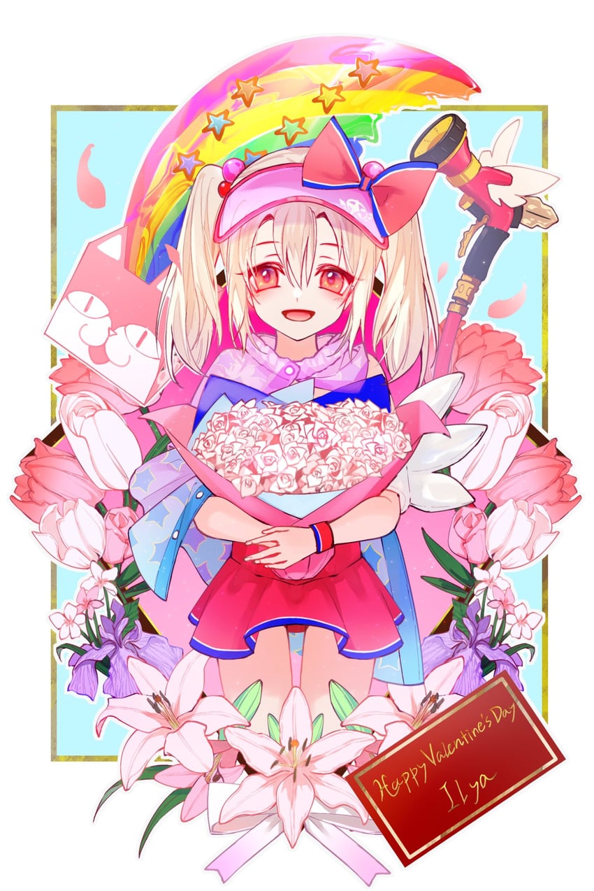 illyasviel von einzbern and magical ruby (fate and 1 more) drawn by 00kashian00