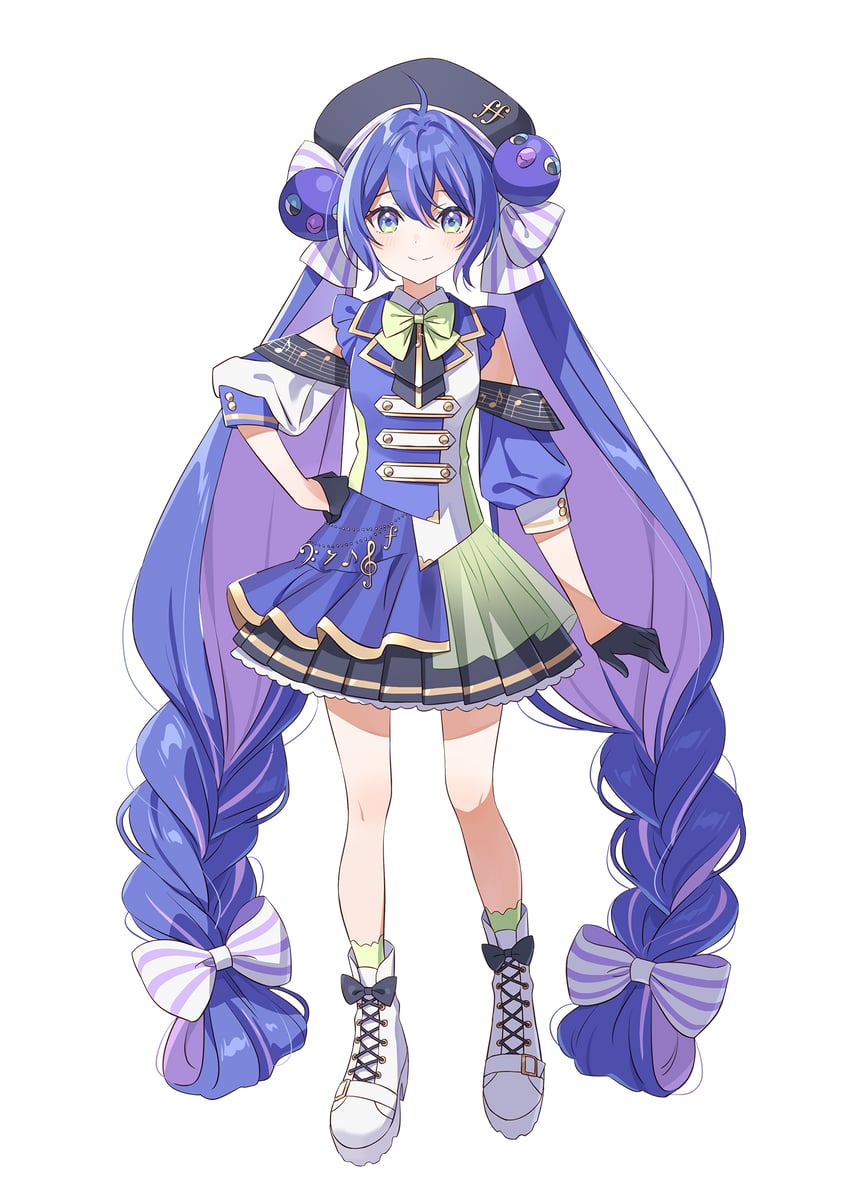 otomachi una (synthesizer v) drawn by hechima_(issindotai)