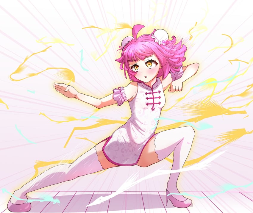 tennoji rina (love live! and 1 more) drawn by yunite68