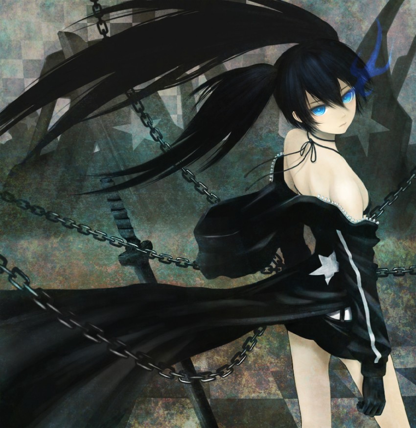 black rock shooter (black rock shooter) drawn by niou_kaoru