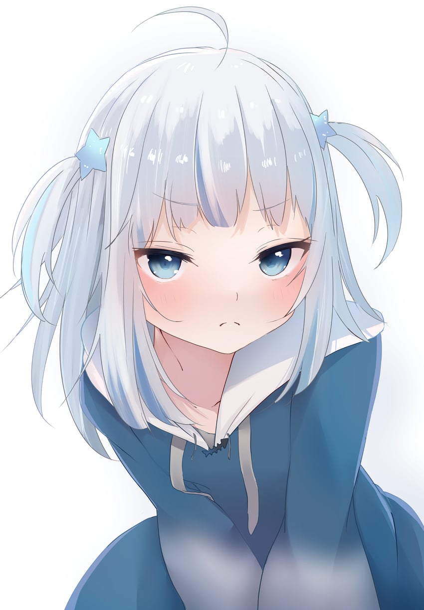 gawr gura (hololive and 1 more) drawn by shuka_(imagesyurrrr)