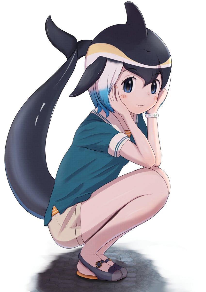 common dolphin (kemono friends and 1 more) drawn by harusan_adelie