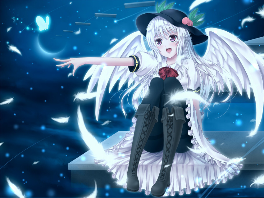 hinanawi tenshi and g-tenko-r (touhou and 1 more) drawn by awai_shiro