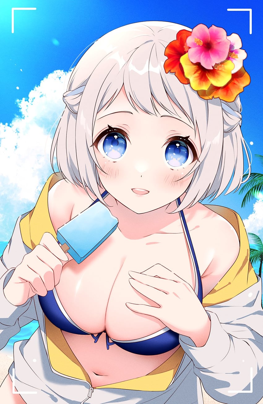 katsuragi lilja (idolmaster and 1 more) drawn by haruhitooo