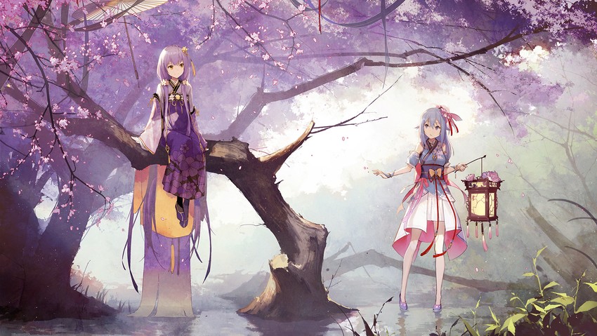 xingchen and haiyi (vocaloid and 2 more) drawn by kieed