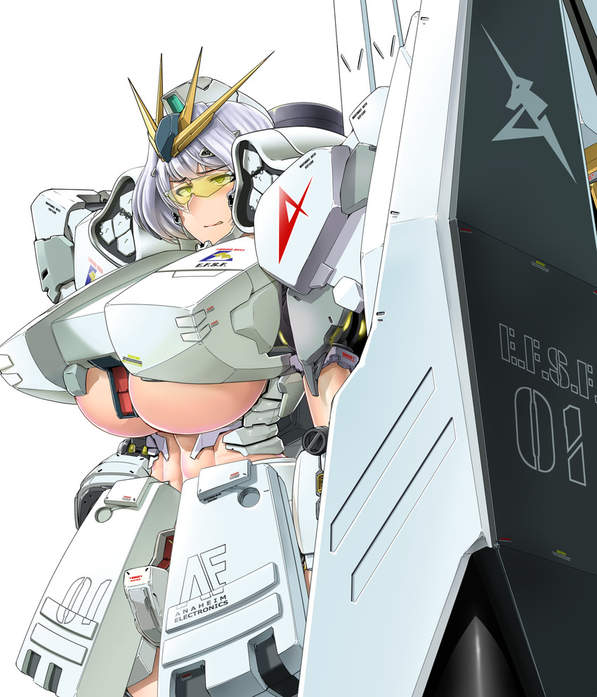 nu gundam (gundam and 1 more) drawn by saizu_nitou_gunsou