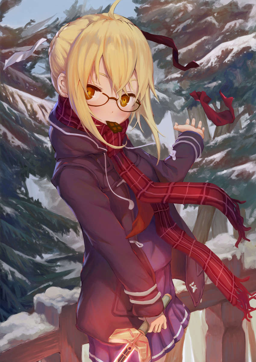 artoria pendragon and mysterious heroine x alter (fate and 1 more) drawn by hakui_(b600723)