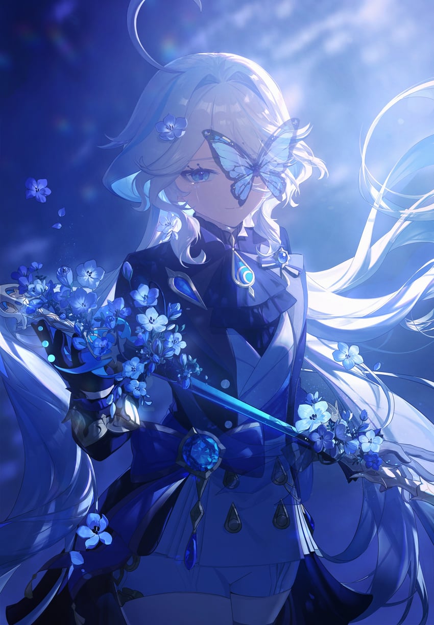 furina (genshin impact) drawn by daokouniao