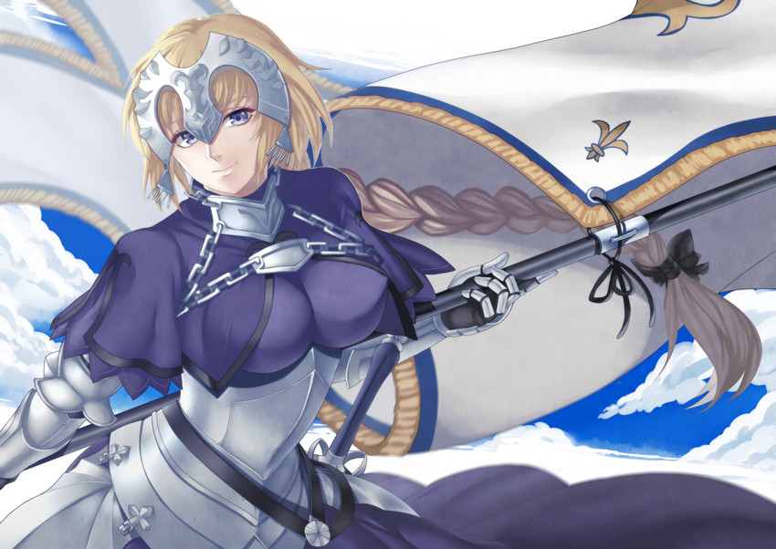 jeanne d'arc (fate and 1 more) drawn by byakuya_kaien