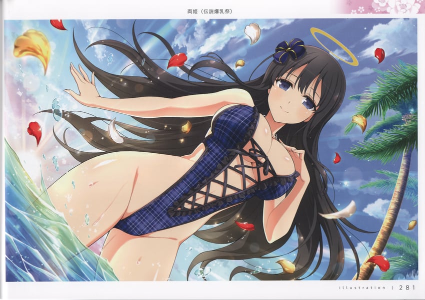 ryouki (senran kagura and 1 more) drawn by yaegashi_nan