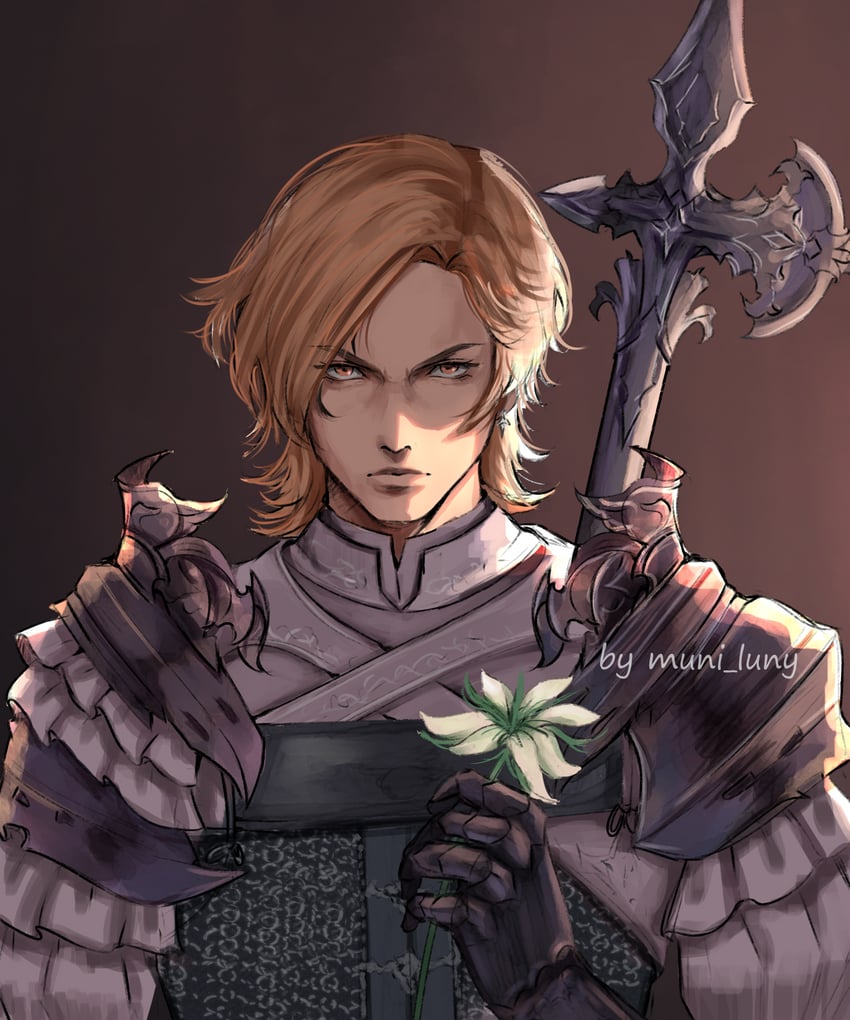 dion lesage (final fantasy and 1 more) drawn by doodleing_time