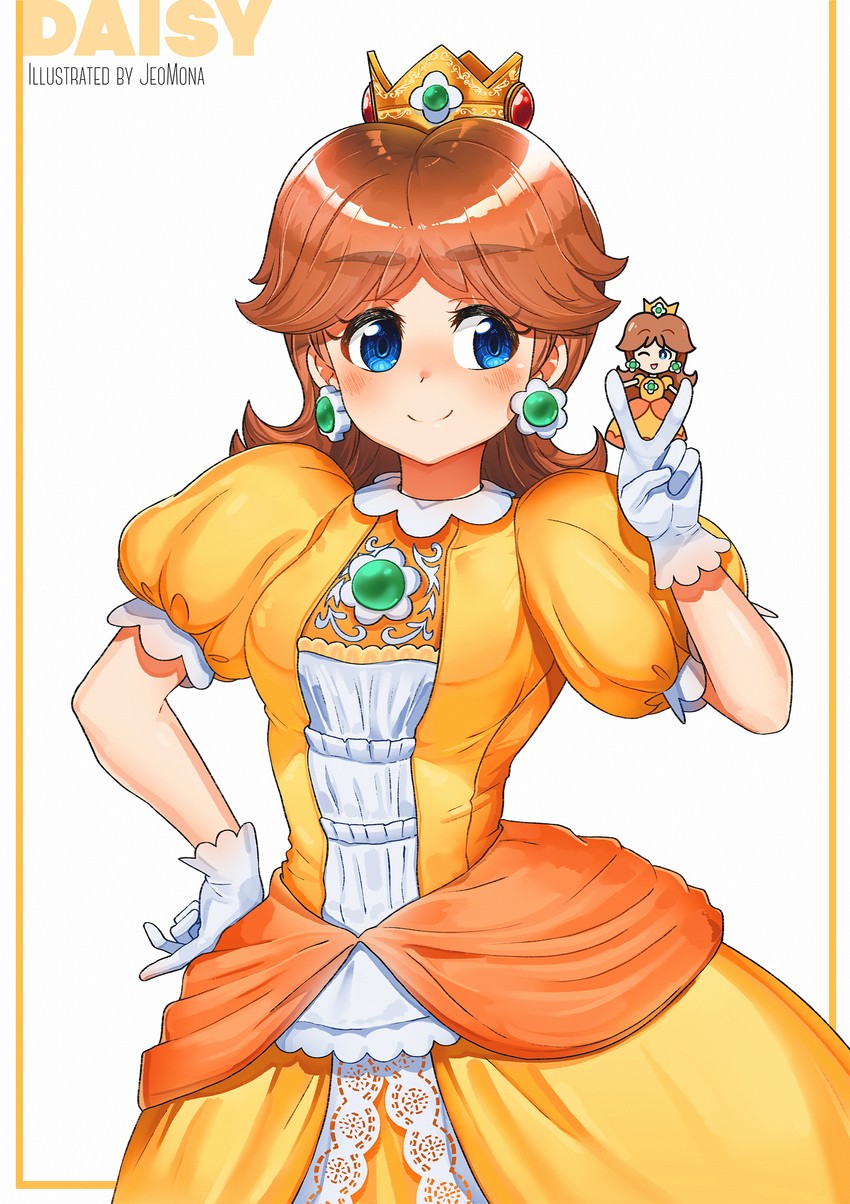 princess daisy (mario and 1 more) drawn by malaco_po