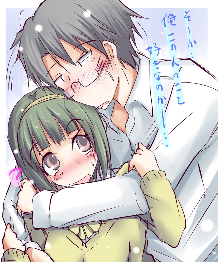 producer and otonashi kotori (idolmaster) drawn by natsu_(anta_tte_hitoha)