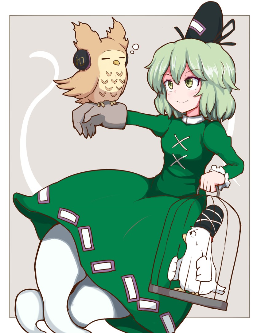 toyosatomimi no miko, mononobe no futo, and soga no tojiko (touhou) drawn by nikori