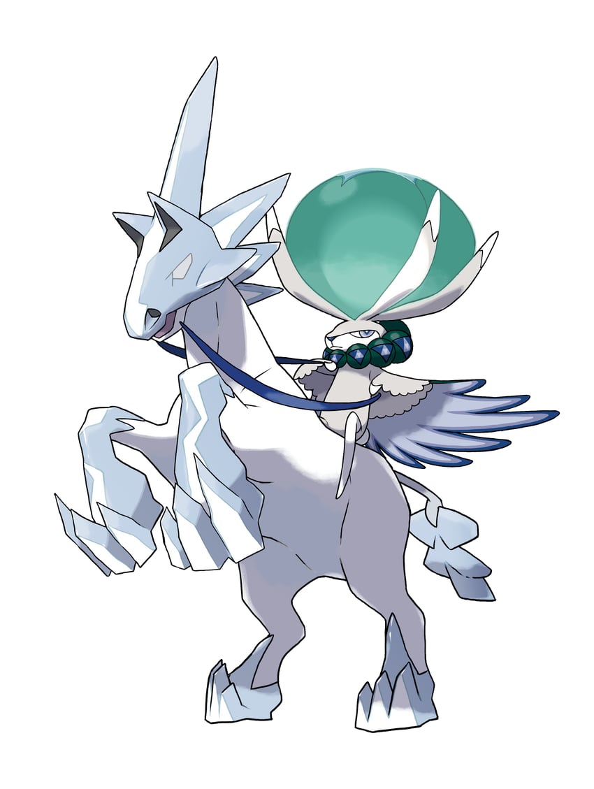 calyrex and glastrier (pokemon and 1 more)