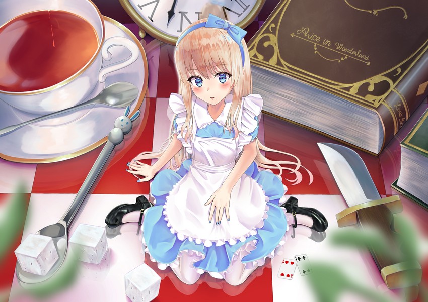 alice (original and 1 more) drawn by arisugawa_bii