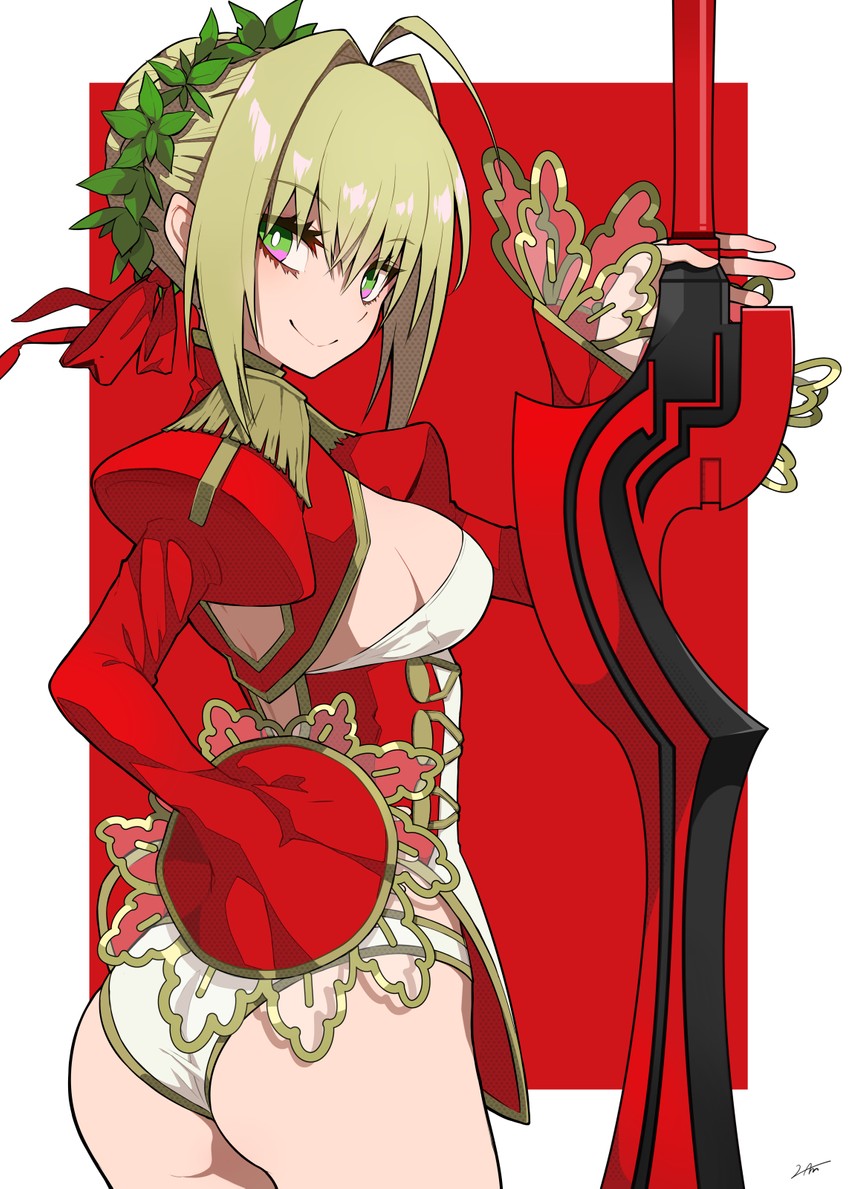nero claudius (fate and 1 more) drawn by lam_(ramdayo)
