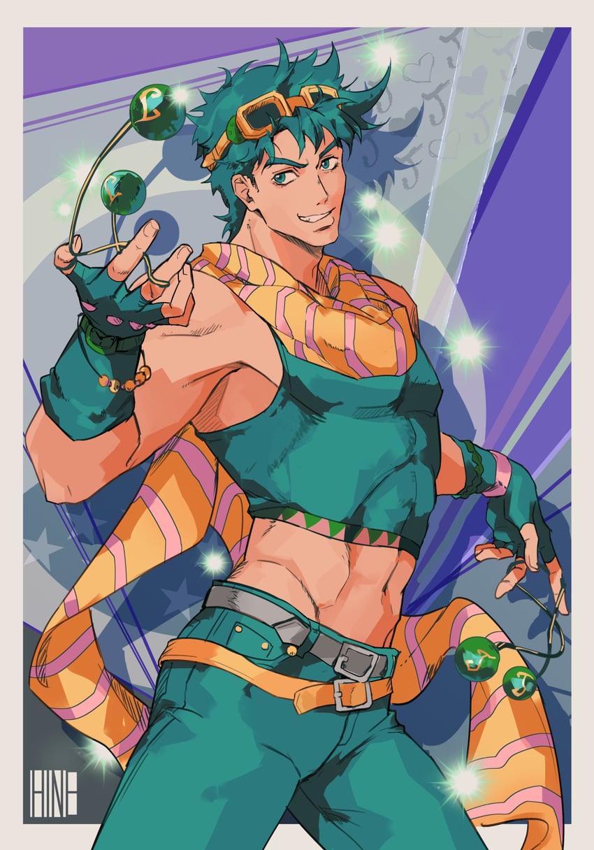 joseph joestar (jojo no kimyou na bouken and 1 more) drawn by hineshika