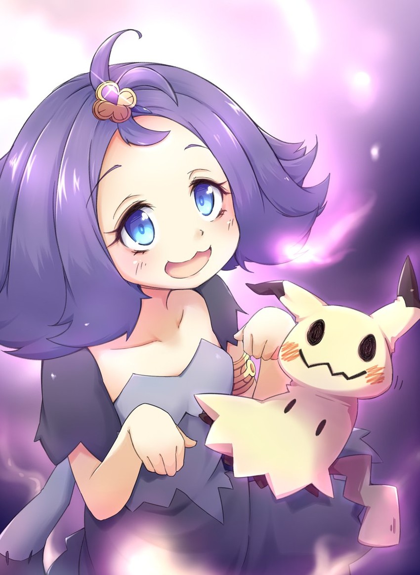 mimikyu and acerola (pokemon and 1 more) drawn by kirimochi
