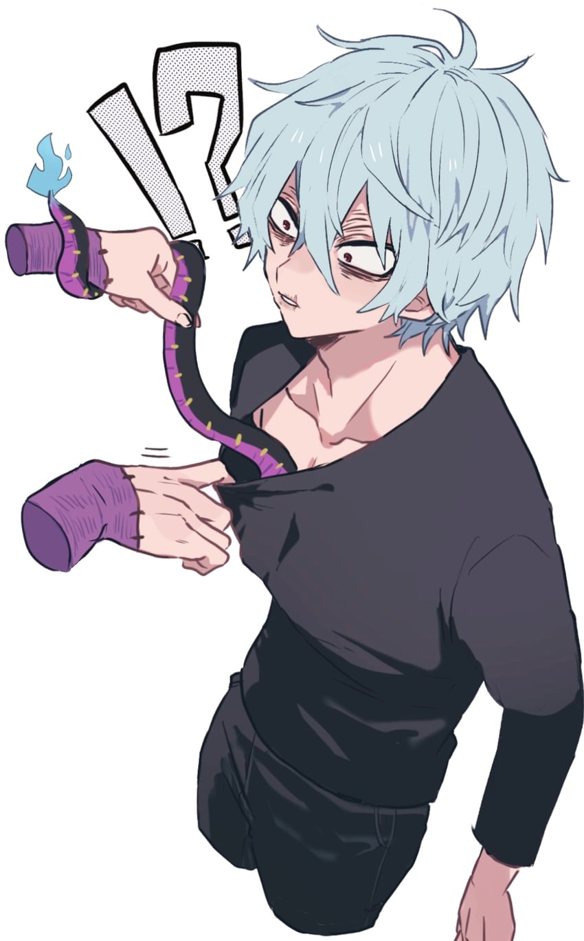 dabi and shigaraki tomura (boku no hero academia) drawn by ametaro_(ixxxzu)