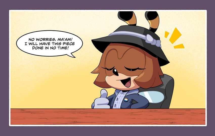 clarity bee (original and 1 more) drawn by novika