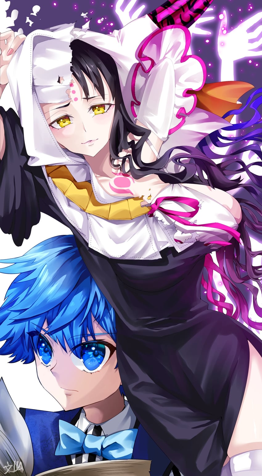 sessyoin kiara and hans christian andersen (fate and 3 more) drawn by fumizuki_kazuhito